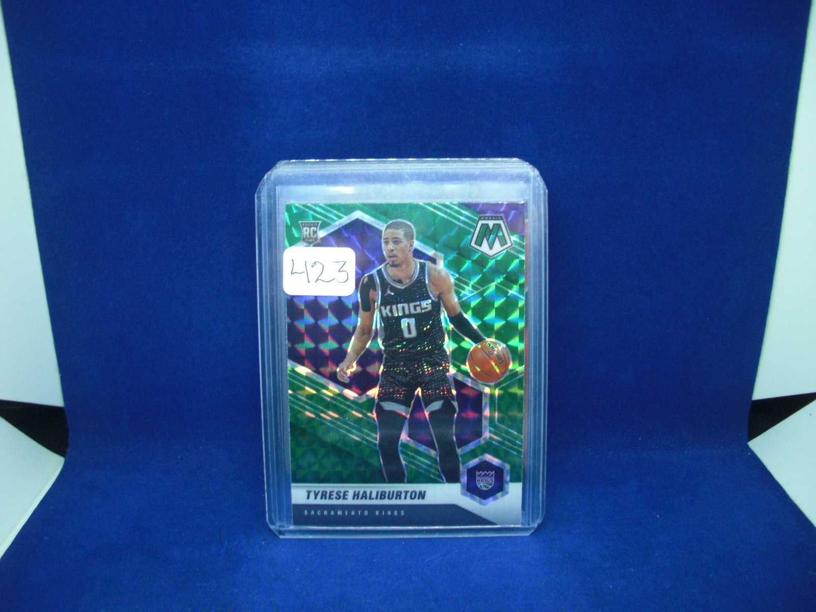 Tyrese Haliburton RC Green Prizm (1 of 1)