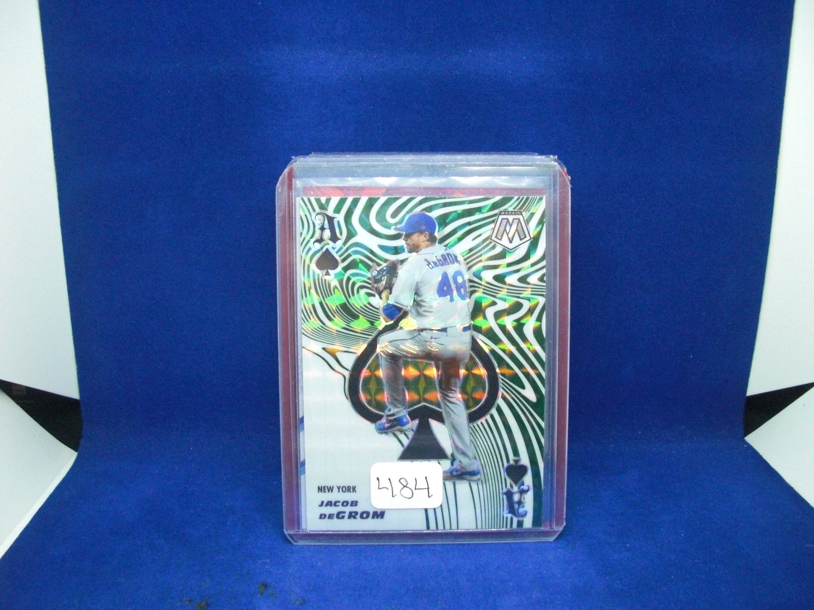 Jacob DeGrom Ace Green Prizm (1 of 1)