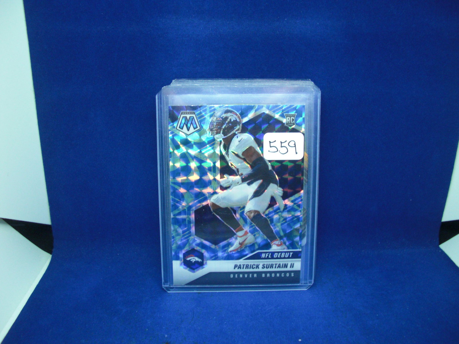 Patrick Surtain II RC Blue Prizm (1 of 1)
