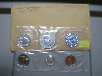 1962 P PROOF SET: 90% SILVER