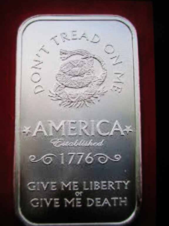 One Ounce Silver Bar (1 of 1)