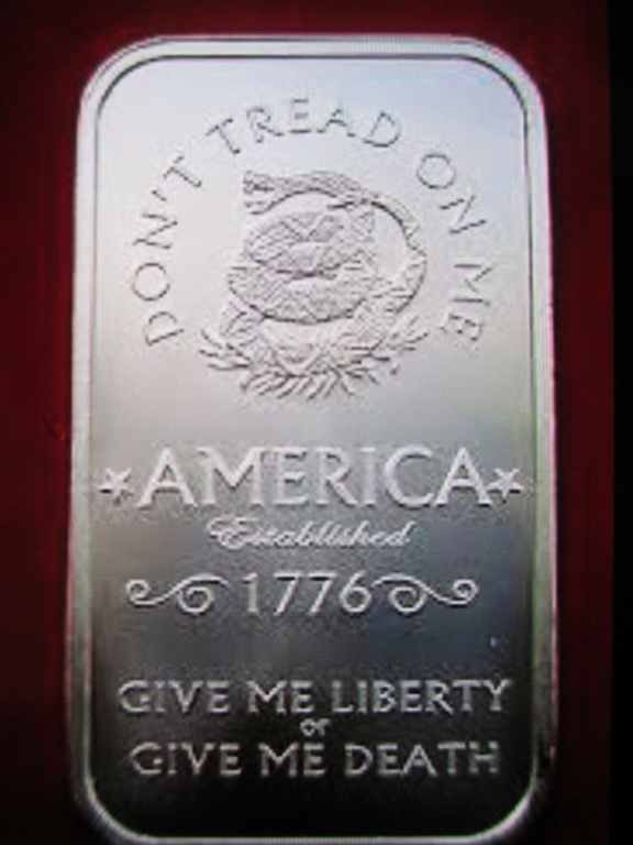 One Ounce Silver Bar (1 of 1)