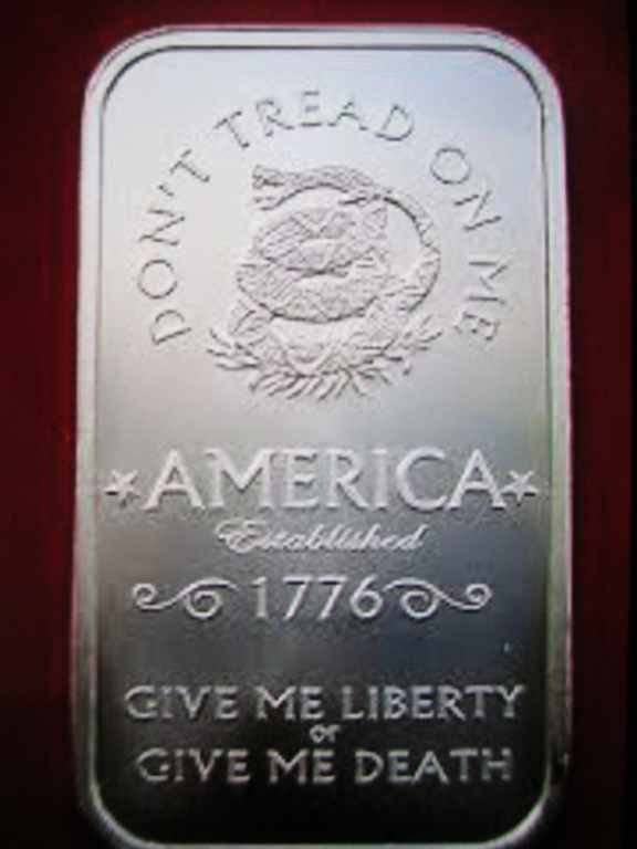 One Ounce Silver Bar (1 of 1)