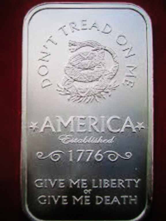 One Ounce Silver Bar (1 of 1)