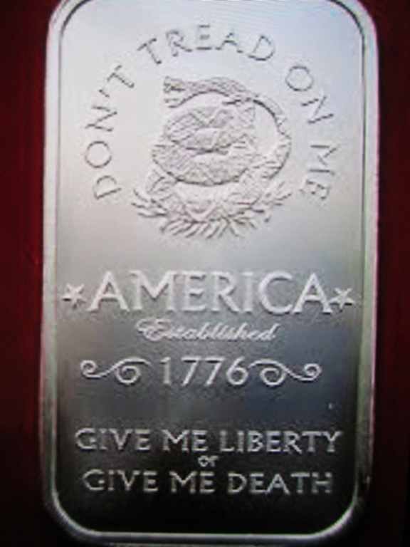 One Ounce Silver Bar (1 of 1)