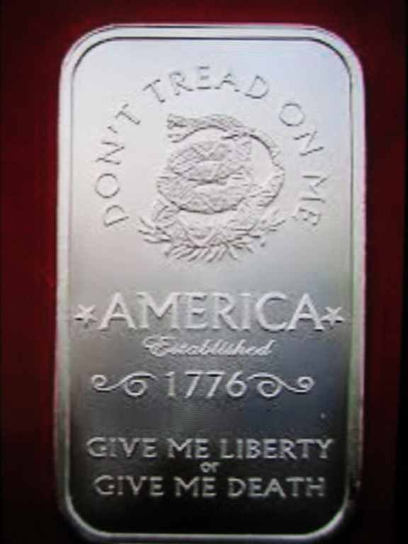 One Ounce Silver Bar (1 of 1)