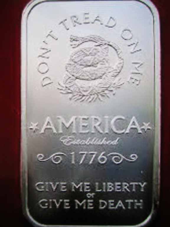 One Ounce Silver Bar (1 of 1)