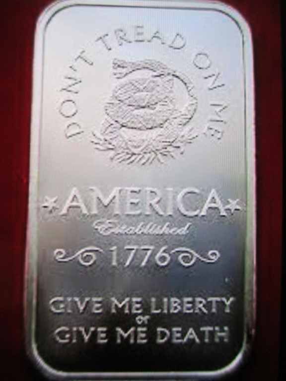 One Ounce Silver Bar (1 of 1)