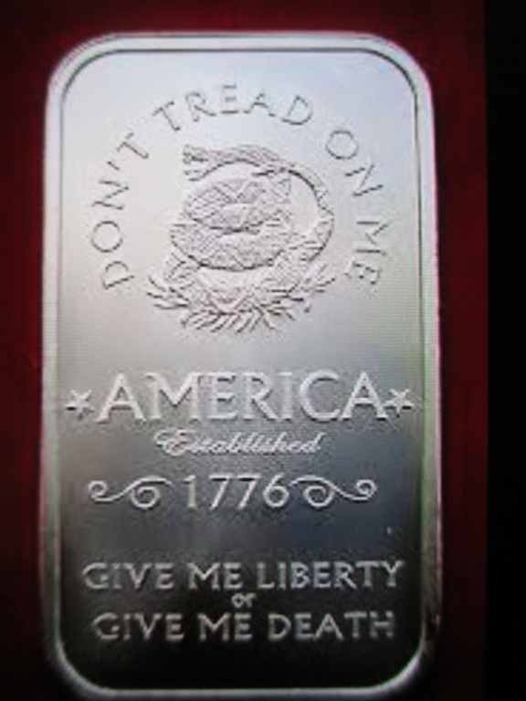 One Ounce Silver Bar (1 of 1)