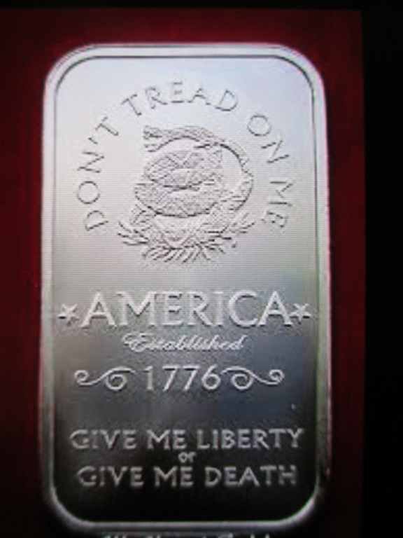 One Ounce Silver Bar (1 of 1)