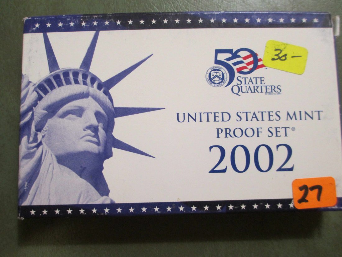 2002 US PROOF SET (1 of 1)