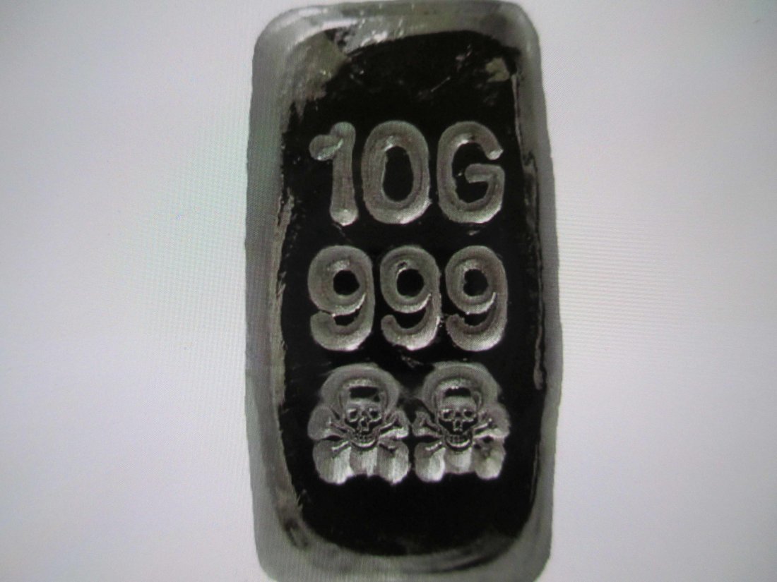 TEN GRAMS .999 PURE SILVER BAR (1 of 1)