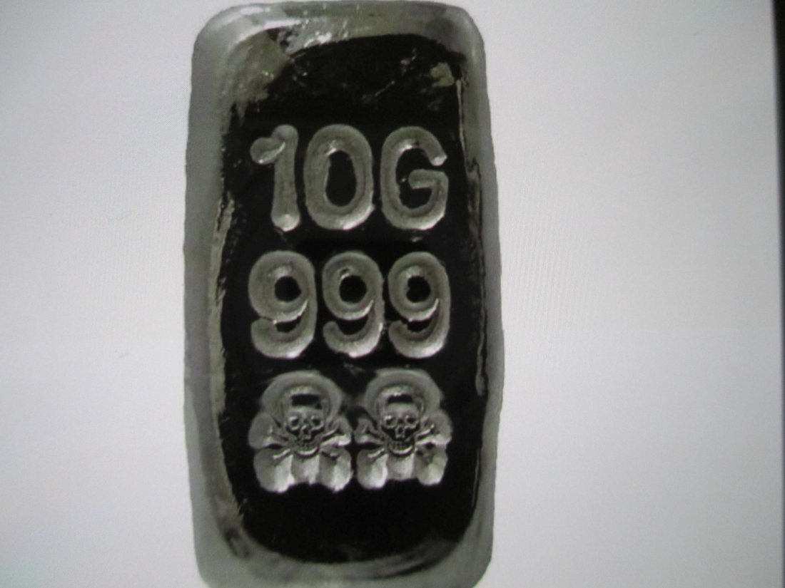 TEN GRAMS .999 PURE SILVER BAR (1 of 1)