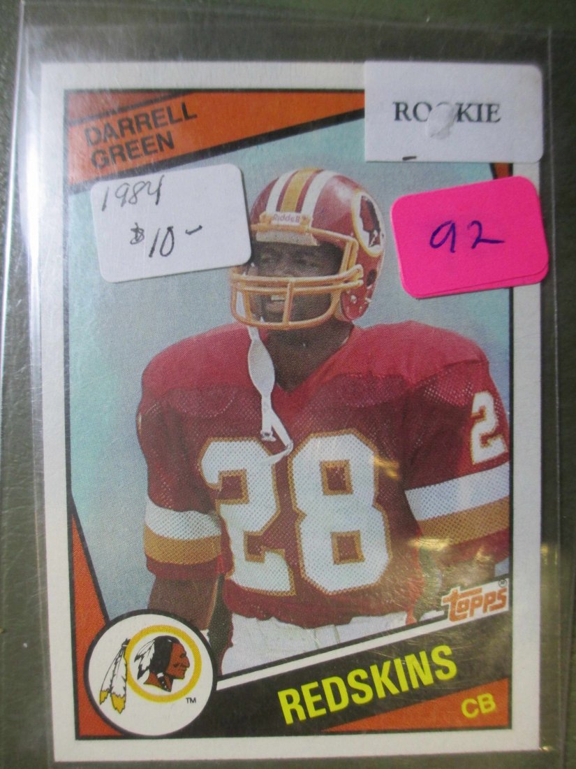 DARREL GREEN ROOKIE CARD (1 of 1)