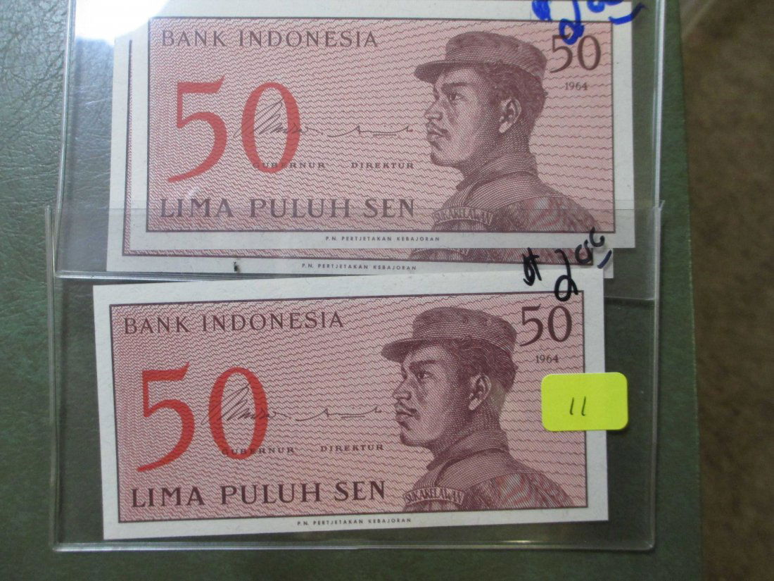 Lot of 3 World Currency Notes (1 of 1)