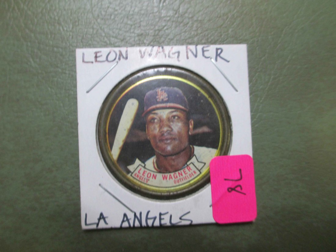 VINTAGE BASEBALL COIN: LEON WALKER LA ANGELS