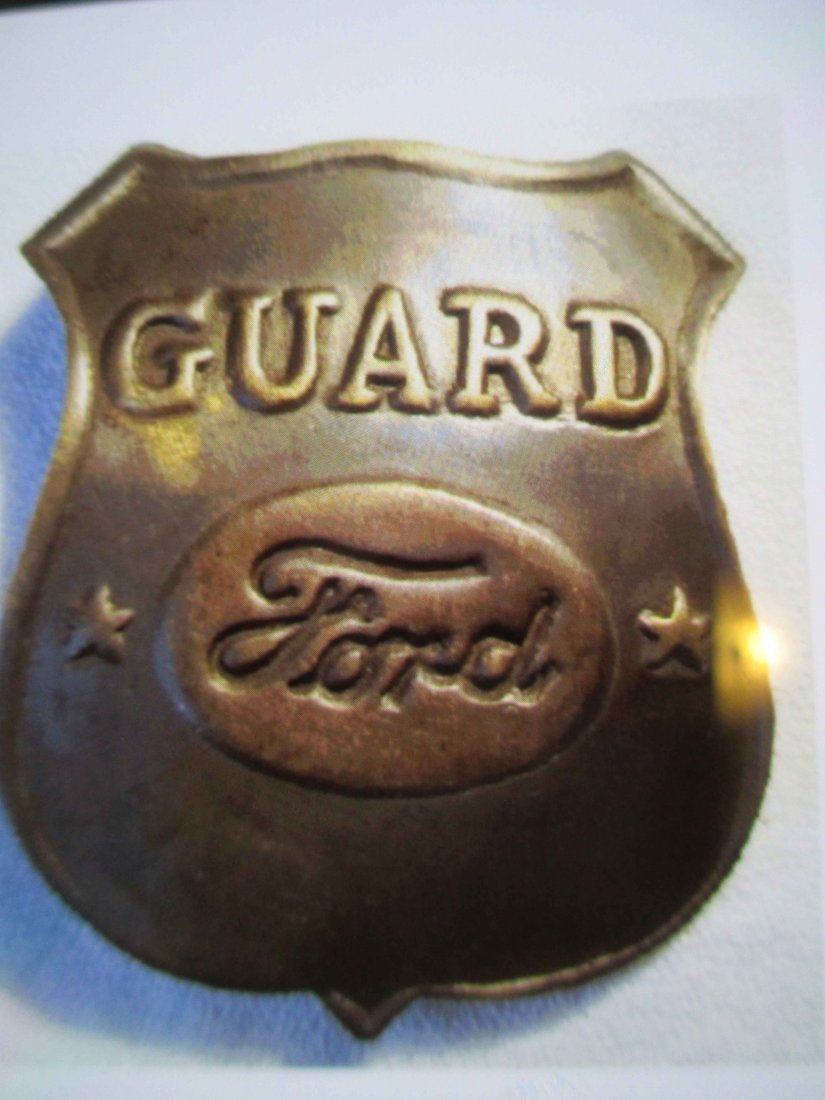 FORD MOTOR COMPANY BADGE: RARE FIND