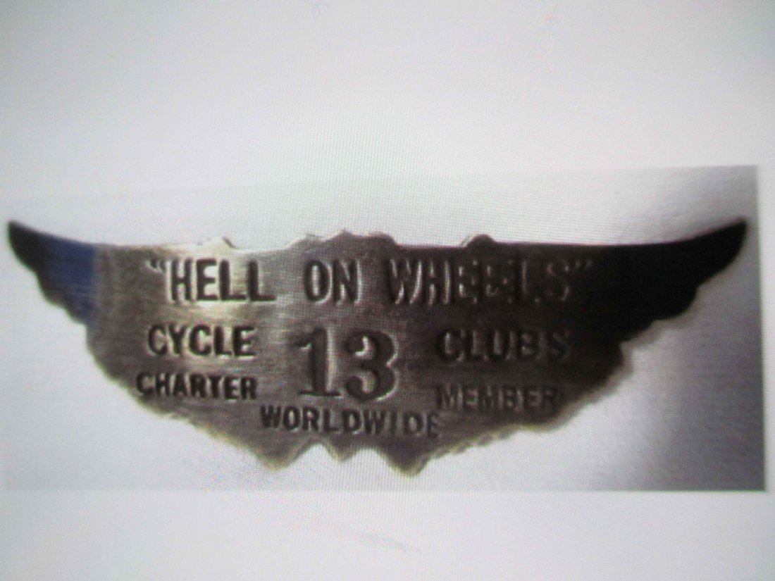 HELL ON WHEEL MOTORCYCLE CLUB: NICE PIECE