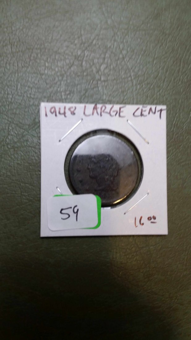 1848 LARGE CENT (1 of 1)