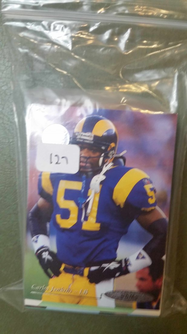 LOT OF 50 ASSORTED FOOTBALL CARDS (1 of 1)