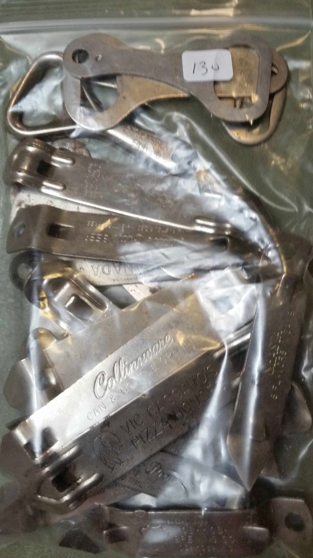 LARGE COLLECTION OF VINTAG BEER BOTTLE OPENERS (1 of 1)