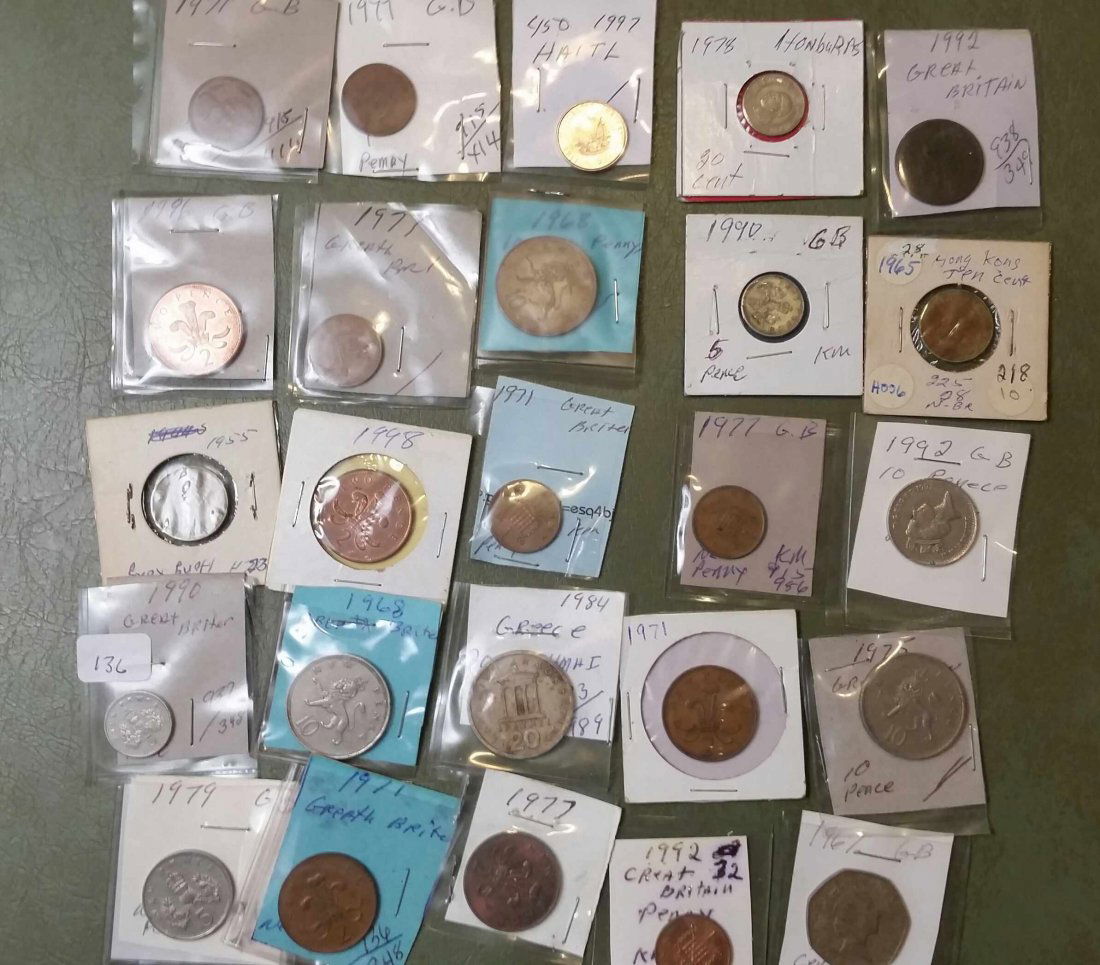 WORLD COIN LOT (1 of 1)