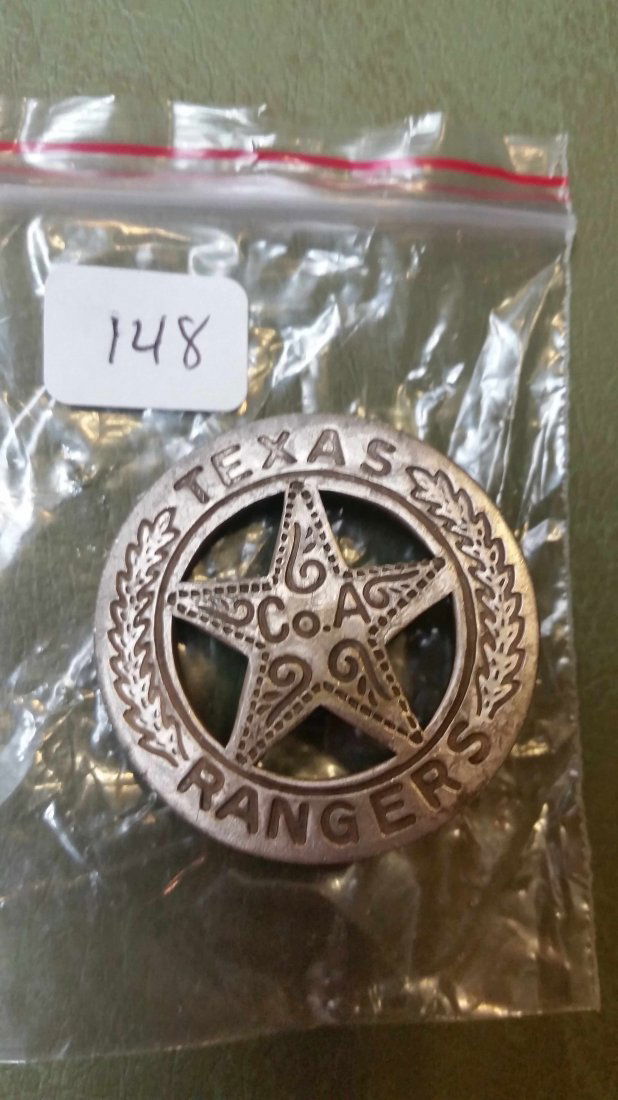 COUNTY A TEXAS RANGERS BADGE (1 of 1)