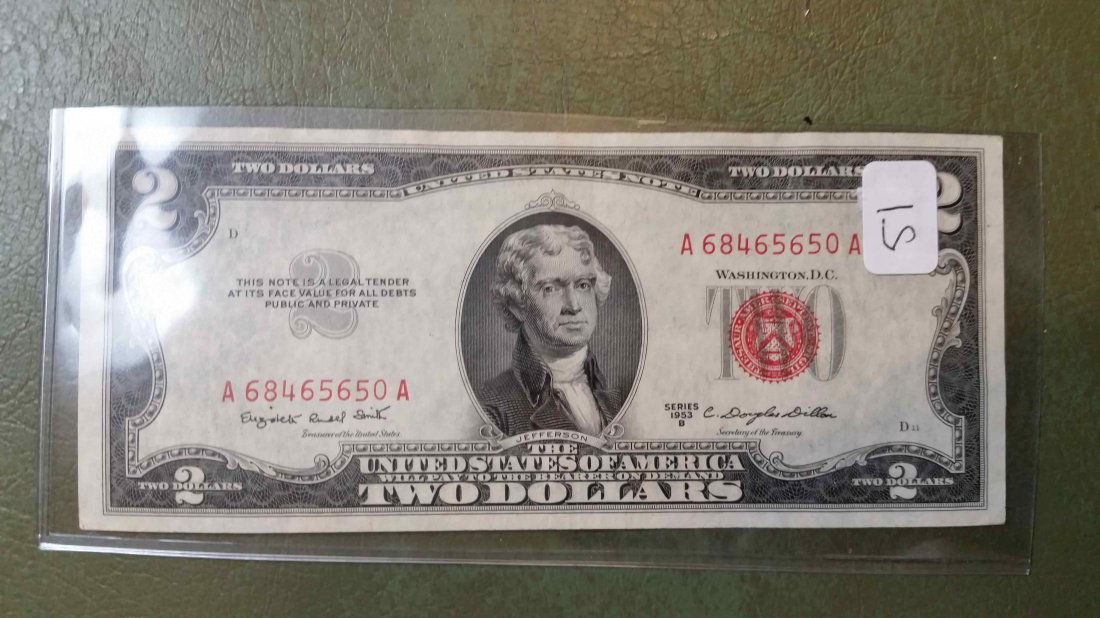 1953 B $2 RED SEAL (1 of 1)