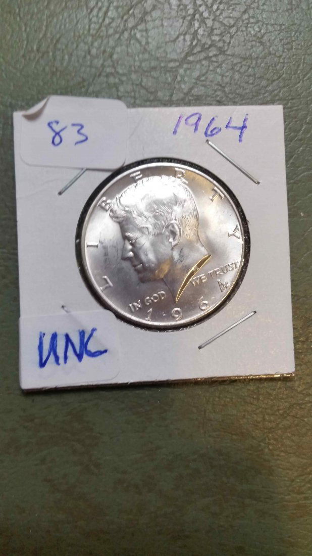 US COIN 1964 KENNEDY 1/2 DOLLAR (1 of 1)