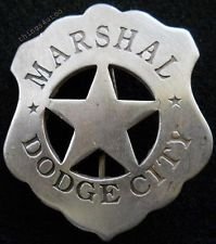 DODGE CITY MARSHALLS BADGE (1 of 1)