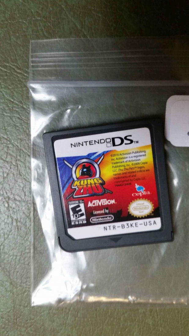 NINTENDO DS GAME KUNG ZHU (1 of 1)