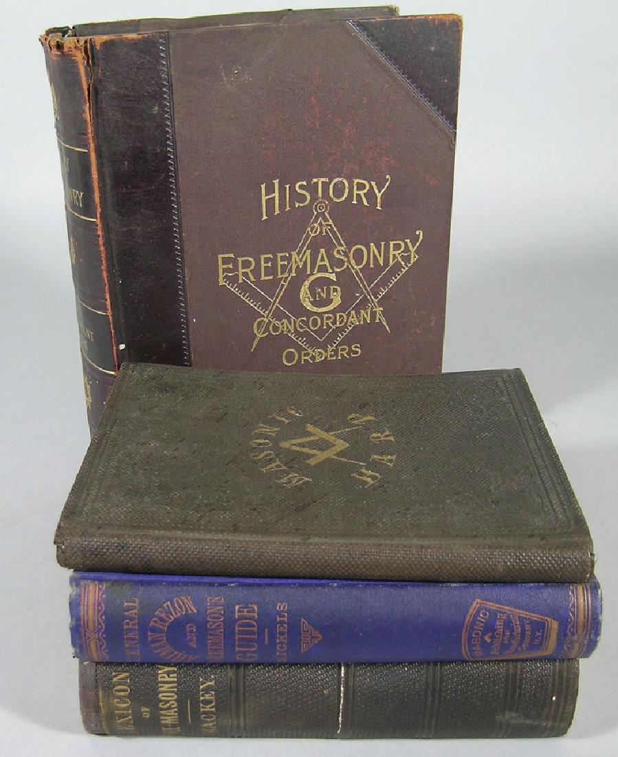 Four Masonic Related Books from the Moses Family, (1 of 1)