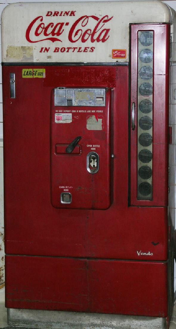 CocaCola "Vendo" Machine, mid1950's, Model H110 F,