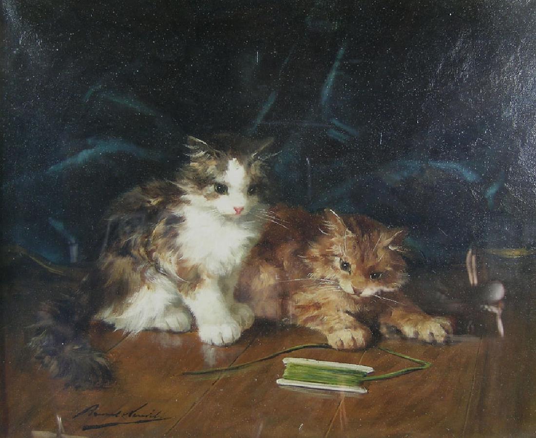 Bernard Neuville, (French, 19th/20th C.), oil on canvas (1 of 1)