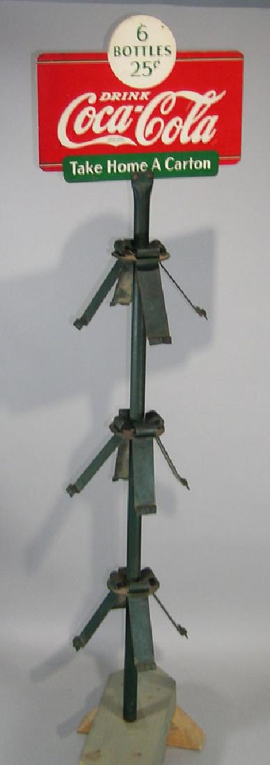 Coca Cola Six Pack Display Rack