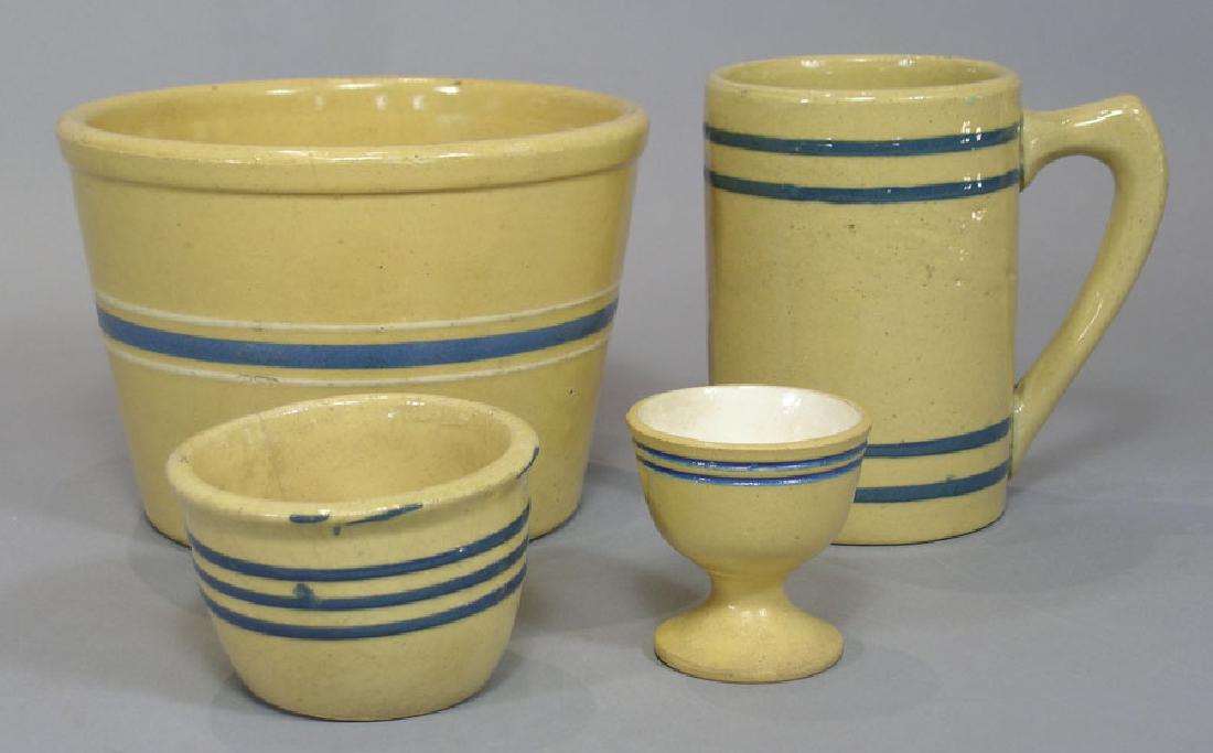 Four Yellow Ware Kitchen Items (1 of 1)