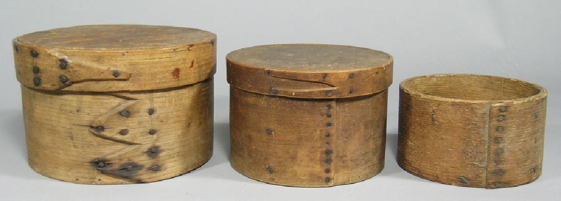 Three Antique Pantry Boxes (1 of 1)