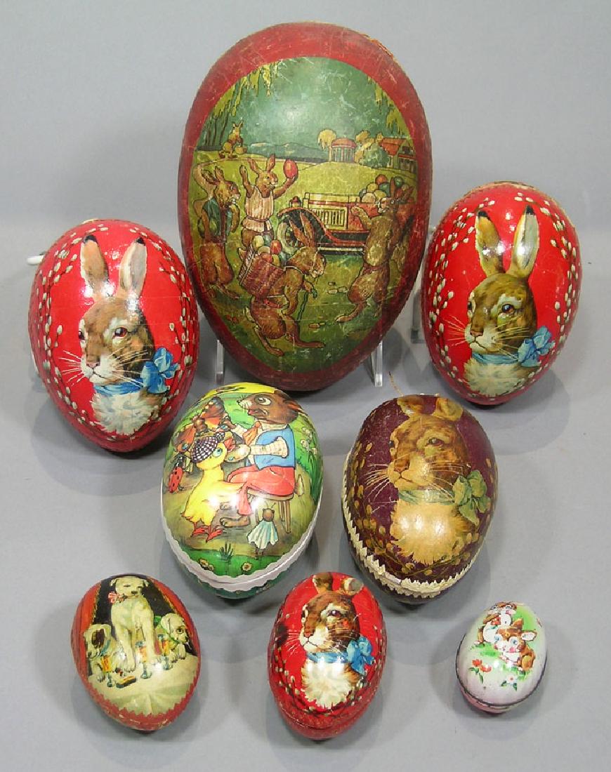 Eight Vintage Easter Candy Containers (1 of 1)