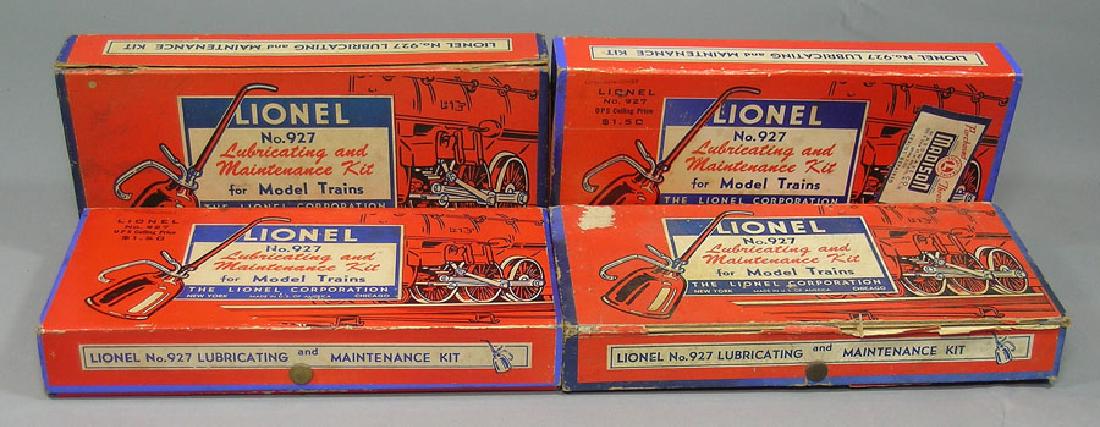 Four Lionel 927 Lubricating and Maintenance Kits (1 of 1)