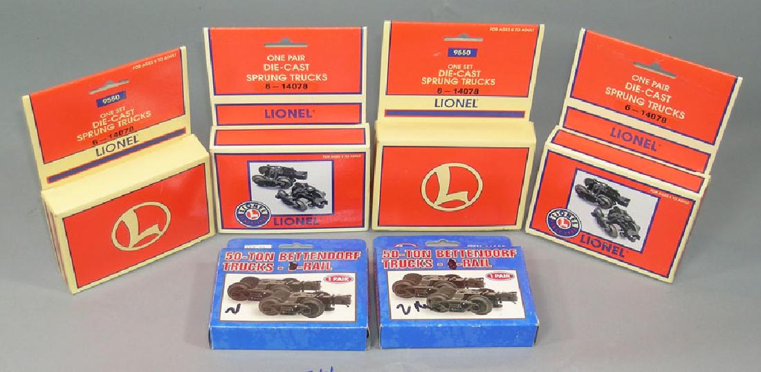 Six Pair O-Gauge Die Cast Trucks (1 of 1)