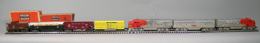 Lionel 2191W Santa Fe ABA Freight Train Set (1 of 1)