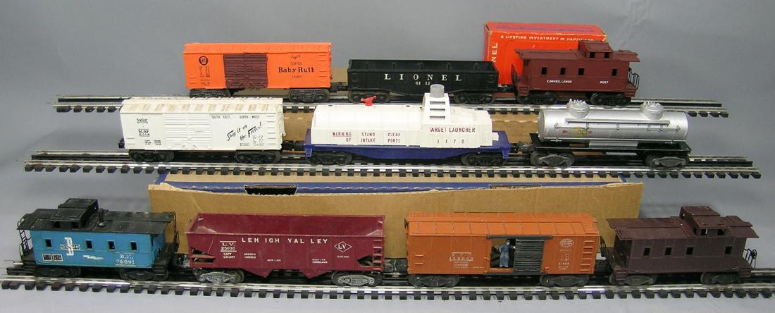 Ten Lionel Freight Cars (1 of 1)