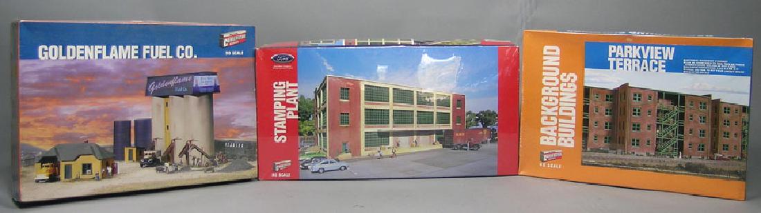 Three Walthers Cornerstone Series Building Kits (1 of 1)