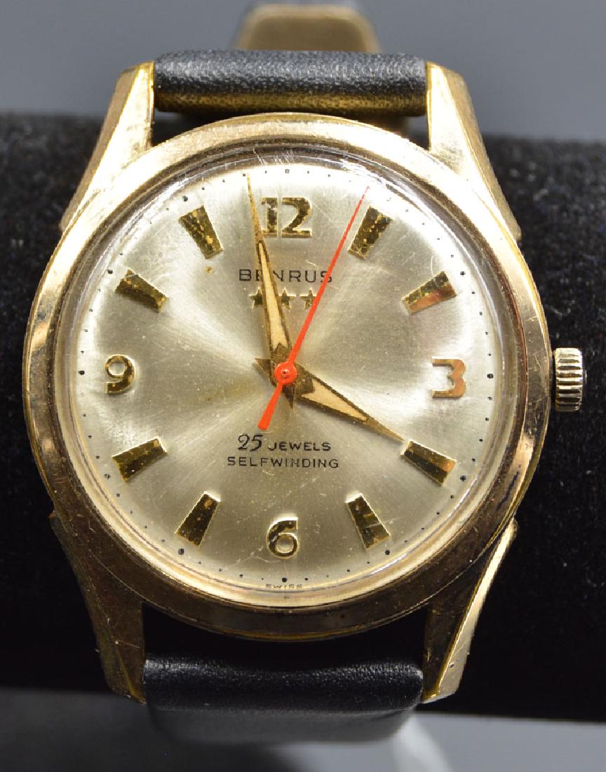 Vintage Benrus 3-Star Man's Wrist Watch (1 of 1)