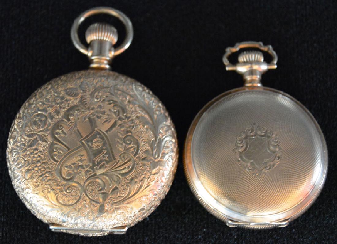 Two Hunter Case Pocket Watches (1 of 2)