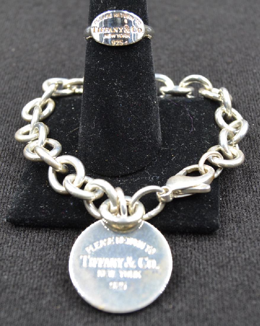 Two Tiffany & Co. Sterling Silver Jewelry Items (1 of 1)