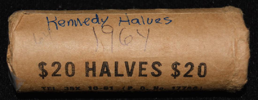Double Roll 1964 Kennedy Half Dollars (1 of 1)