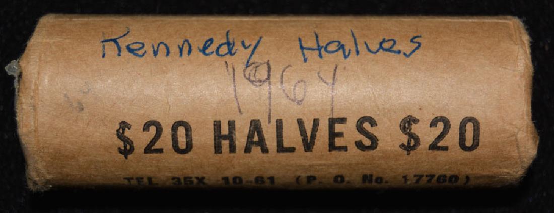 Double Roll 1964 Kennedy Half Dollars (1 of 1)