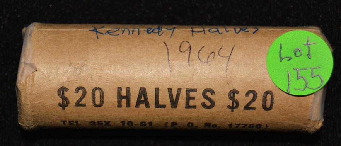 Double Roll 1964 Kennedy Half Dollars (1 of 1)