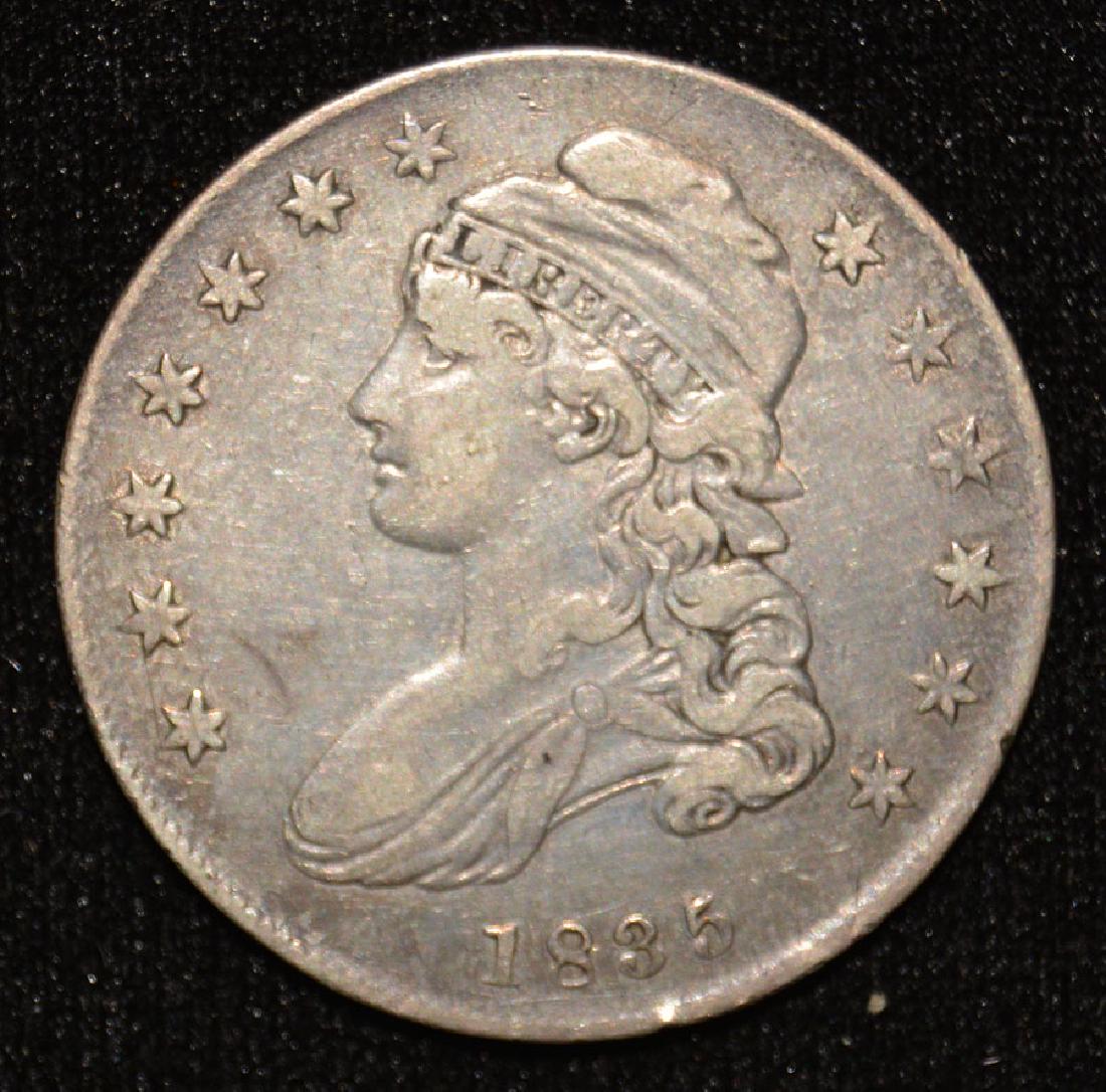 1835 Capped Bust Half Dollar (1 of 2)